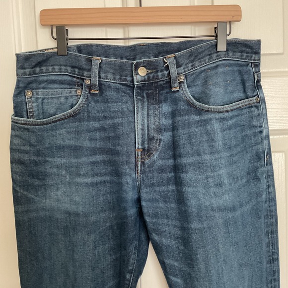 J Crew‎ 484 Slim-fit stretch jeans Dockrey wash Mens 34x34 Kurabo Fabric Classic - Picture 2 of 9